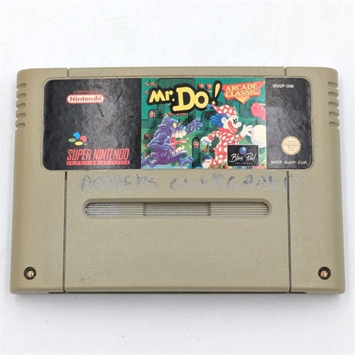 Mr Do - Cartridge - SNES Spil - (EUR) (B Grade) (Genbrug)